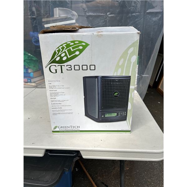 Excellent Condition GT 3000 Air Purifier With Original Box Needs new Air Filter as its time to Chang