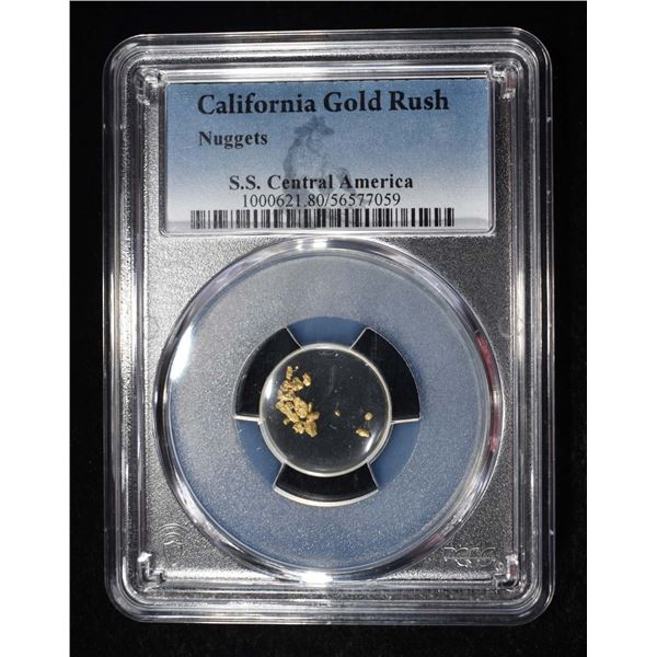 CALIFORNIA GOLD RUSH NUGGETS S.S. CENTRAL AMERICA