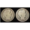 Image 1 : 1903-S & 1905 BARBER HALF DOLLARS