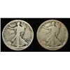 Image 1 : 1916-P&D WALKING LIBERTY HALF DOLLARS