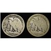 Image 2 : 1916-P&D WALKING LIBERTY HALF DOLLARS
