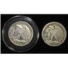 Image 2 : 1917-S & 1935 WALKING LIBERTY HALF DOLLARS
