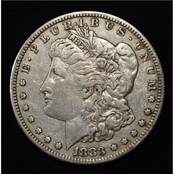 1883-S MORGAN DOLLAR XF