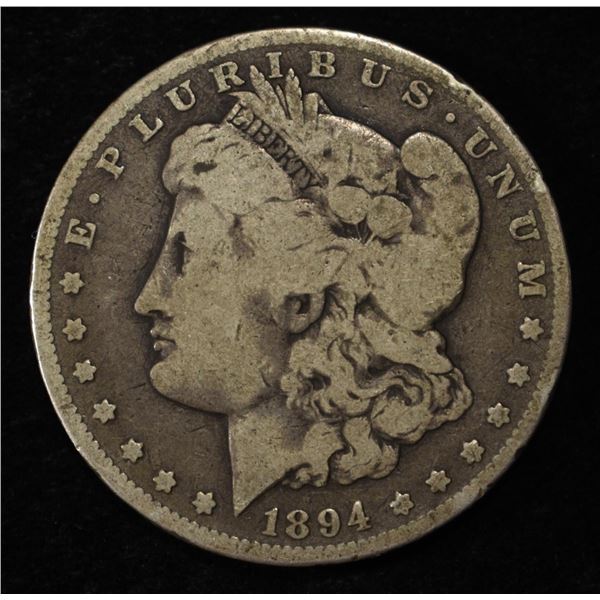 1894-O MORGAN DOLLAR VG