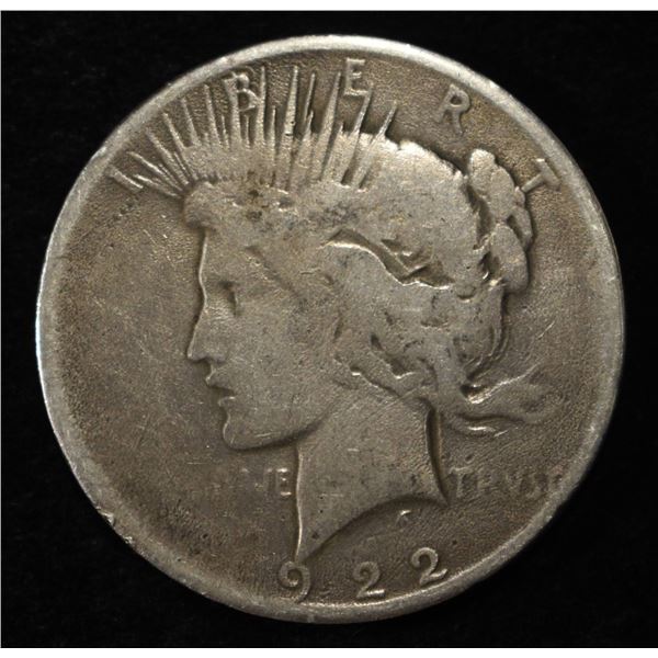 1922-D PEACE DOLLAR