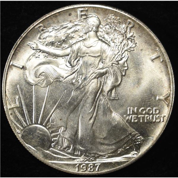 1987 AMERICAN SILVER EAGLE
