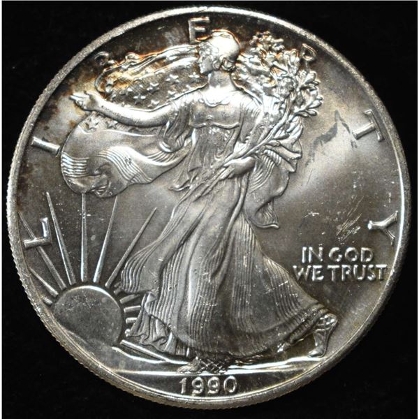1990 AMERICAN SILVER EAGLE