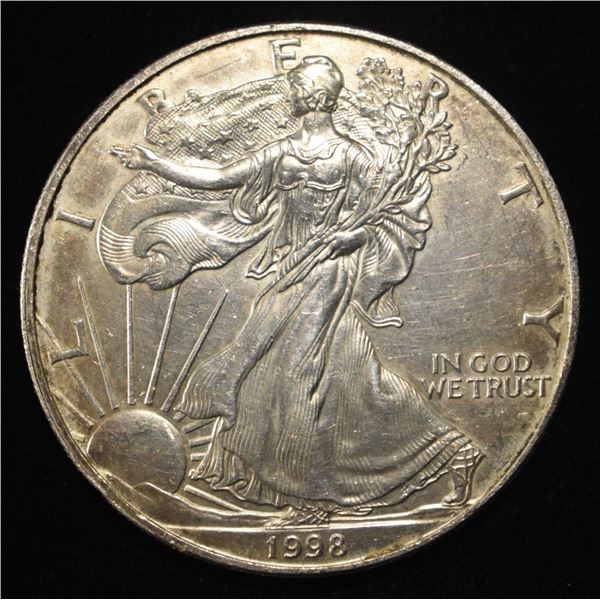 1998 AMERICAN SILVER EAGLE