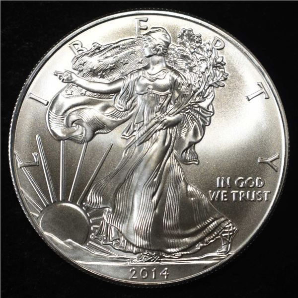 2014 AMERICAN SILVER EAGLE