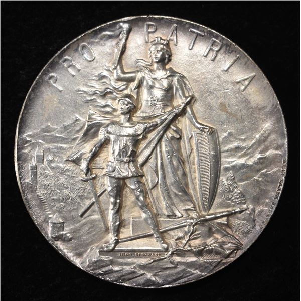 1894 SWISS SHOOTING MEDAL LUZERN SCARCE