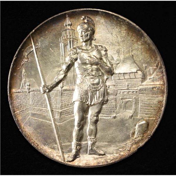 1895 SWISS SHOOTING MEDAL SOLOTHURNER SILVER