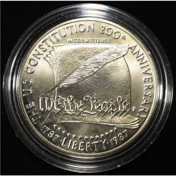 1987 $1 COMMEM CONSTITUTION BICENTENNIAL