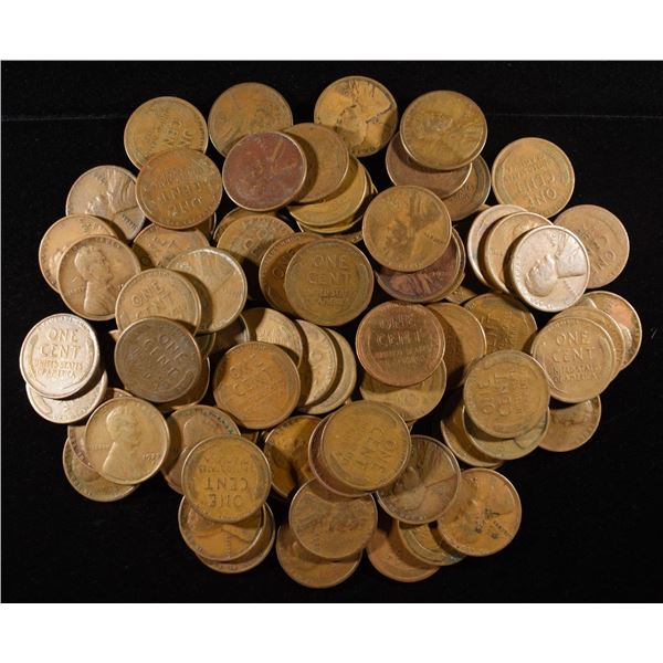 (87)D&S WHEAT CENTS FROM THE 20'S