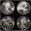 Image 2 : (39) 50% SILVER CANADIAN 25C