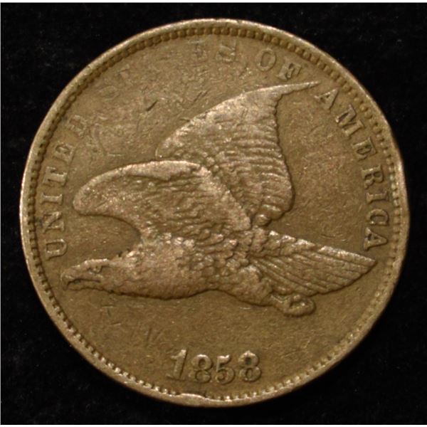 1858 FLYING EAGLE CENT