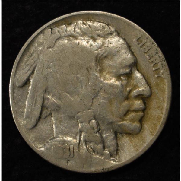1931-S BUFFALO NICKEL VF/XF