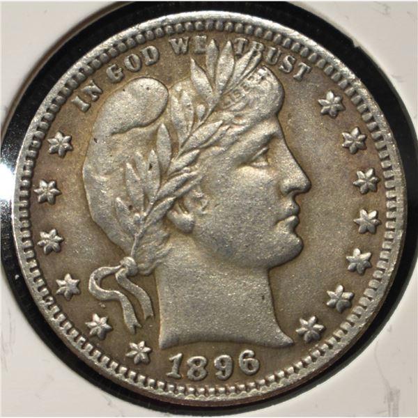 1896 BARBER QUARTER