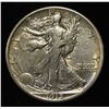 Image 1 : 1918 WALKING LIBERTY HALF DOLLAR XF