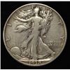 Image 1 : 1938-D WALKING LIBERTY HALF DOLLAR XF