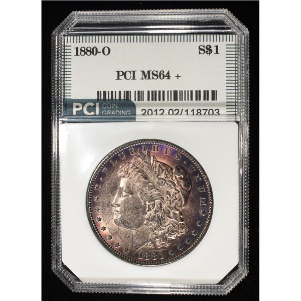 1880-O MORGAN DOLLAR PCI CH/GEM BU
