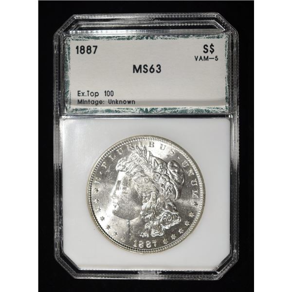 1887 MORGAN DOLLAR PCI CH BU