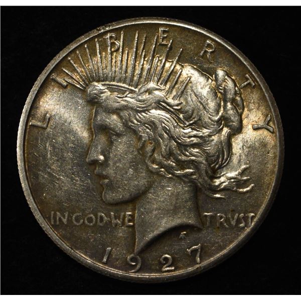 1927 PEACE DOLLAR BU