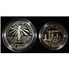 Image 2 : 1986 STATUE OF LIBERTY 2 COIN SET