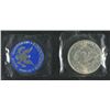 Image 3 : 1972 & (2) 1971 EISENHOWER SILVER DOLLARS