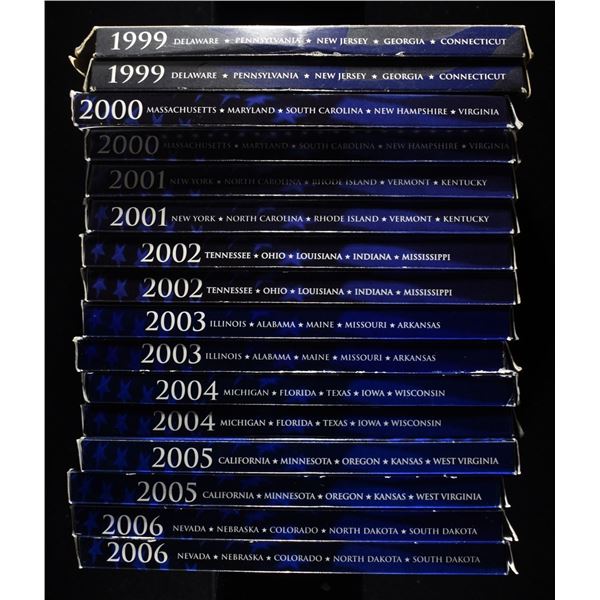 (2) 1999-2006 QUARTER PROOF SETS