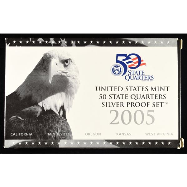 2005 SILVER QUARTERS PROOF SET