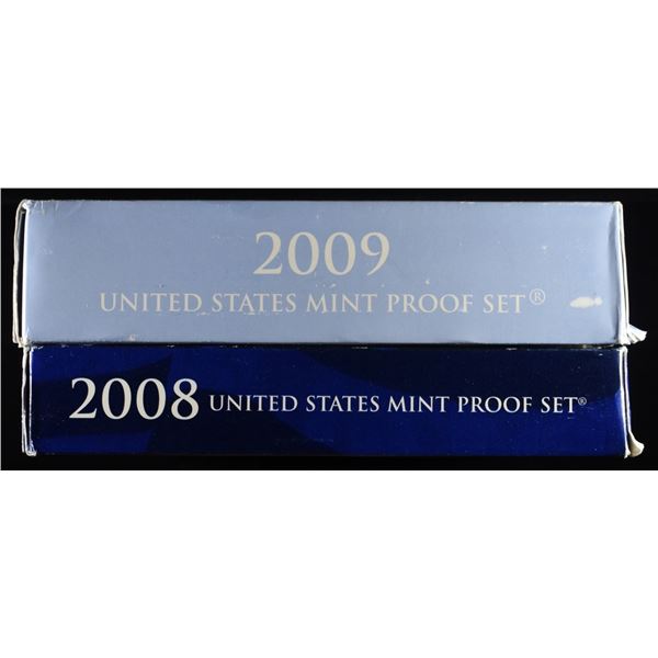 2008 & 2009 PROOF SETS