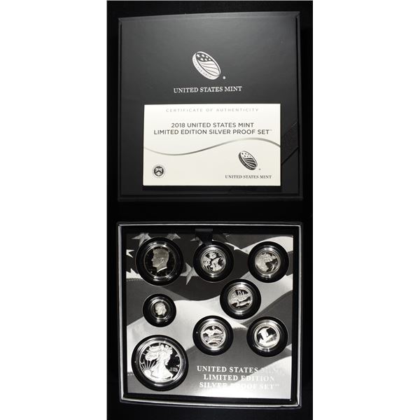 2018 LIMITED EDITION SILVER PROOF SET