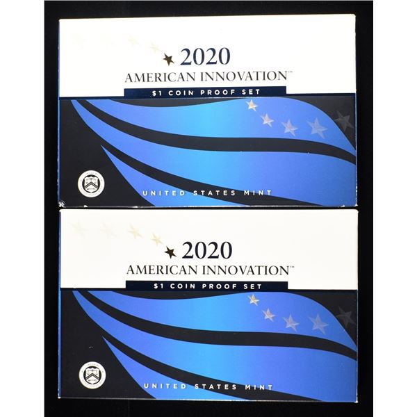 (2) 2020 INNOVATION $1 PROOF SET
