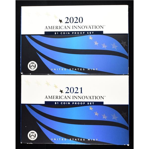 2020 & 2021 INNOVATION $1 PROOF SET