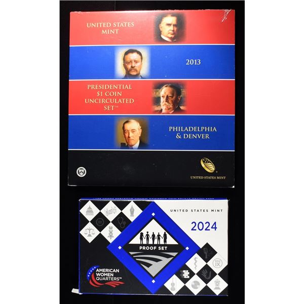 2024 WOMEN QUARTERS & 2013 PRESIDENTAL SETS