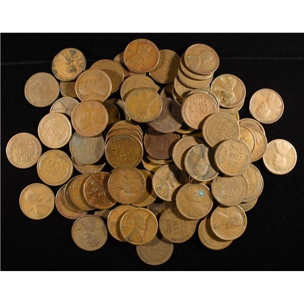 (86)D&S WHEAT CENTS FROM THE 20'S