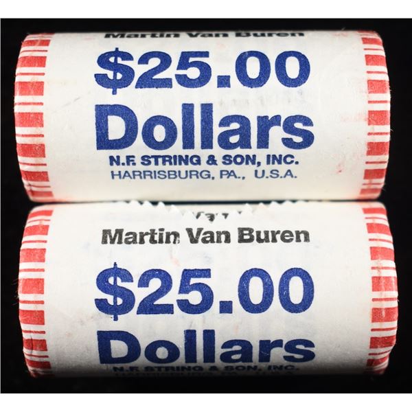(2) 2008 MARTIN VAN BUREN $1 ROLLS