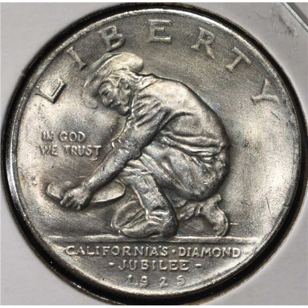 1925-S 50C CALIFORNIA JUBILEE COMMEM