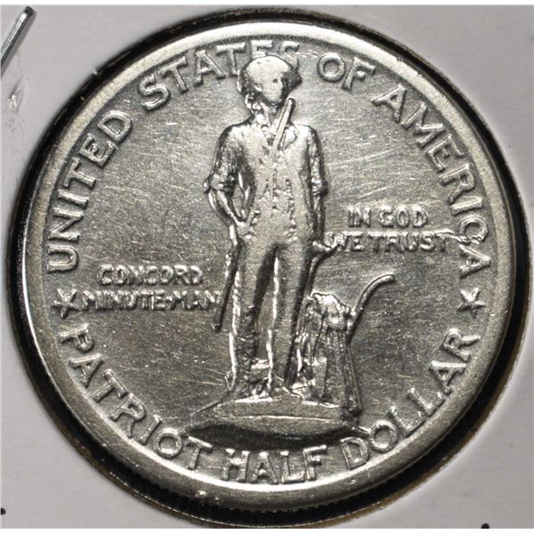 1925 50C LEXINGTON-CONCORD COMMEM