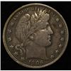 Image 1 : 1906 BARBER HALF DOLLAR FINE