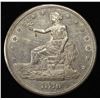 Image 1 : 1876-CC TRADE DOLLAR BU LIGHT OLD CLEANING