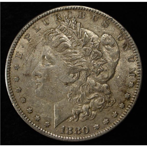 1880-O MORGAN DOLLAR XF/AU