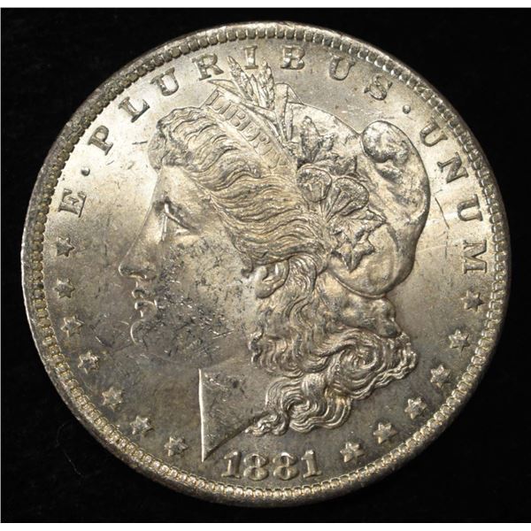 1881-O MORGAN DOLLAR BU