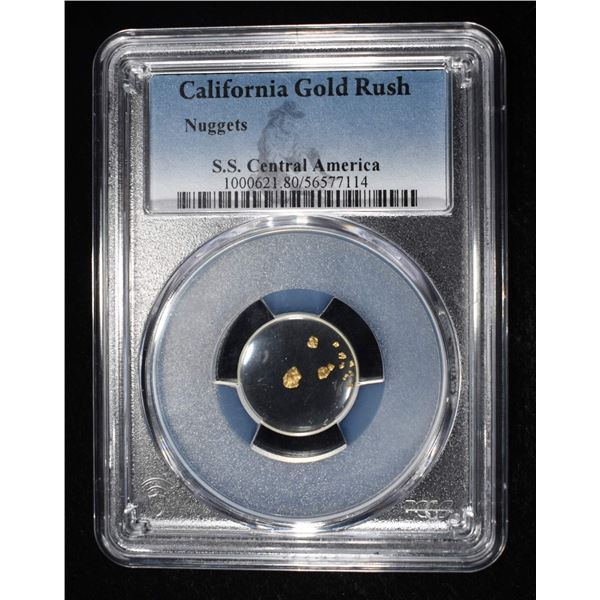 CALIFORNIA GOLD RUSH NUGGESTS PCGS