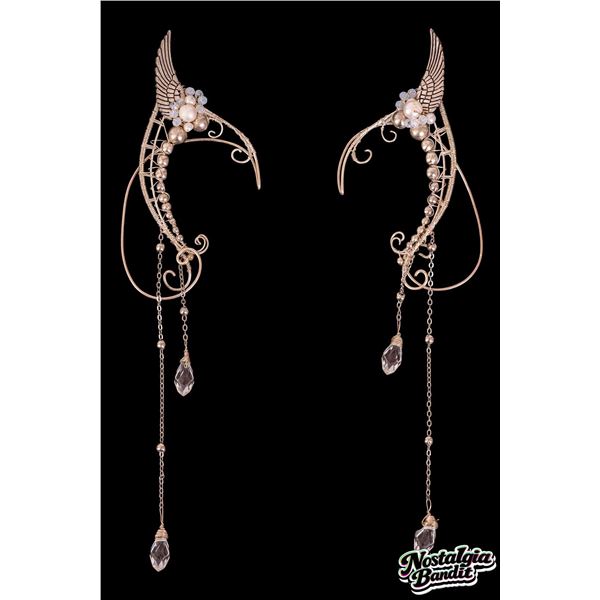 Grimes | 2021 Met Gala Worn & Screen-Matched Sofia Pavlova Romantic Elf Jewelry "Elven Ears"