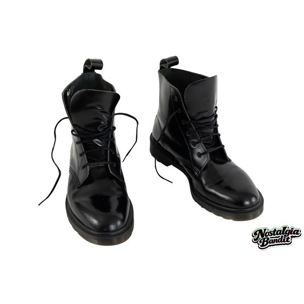 New Order | Peter Hook Owned & Worn "Festival No. 6" Limited Edition Doc Martens Boots (2010s)