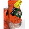 Image 2 : 2x Orange Hot Shot Hunting Winter Gloves Water Restistant and Thinsulate liner for Warmth Size Large
