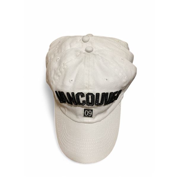 6X Velcro Adjustable Vancouver 2009 World Police and Fire Games Series Cap White
