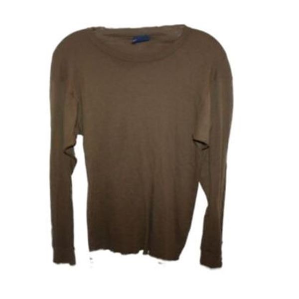 2X Mens Medallist Performance Sigle Layer Poly Pro Long Sleeve Under Layer Size Large Brown