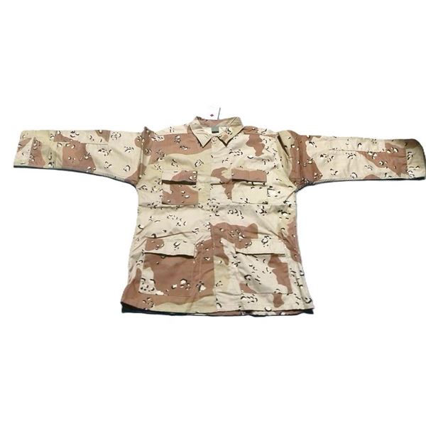 2X 6 Color Desert camo BDU Uniform Shirt Size Large